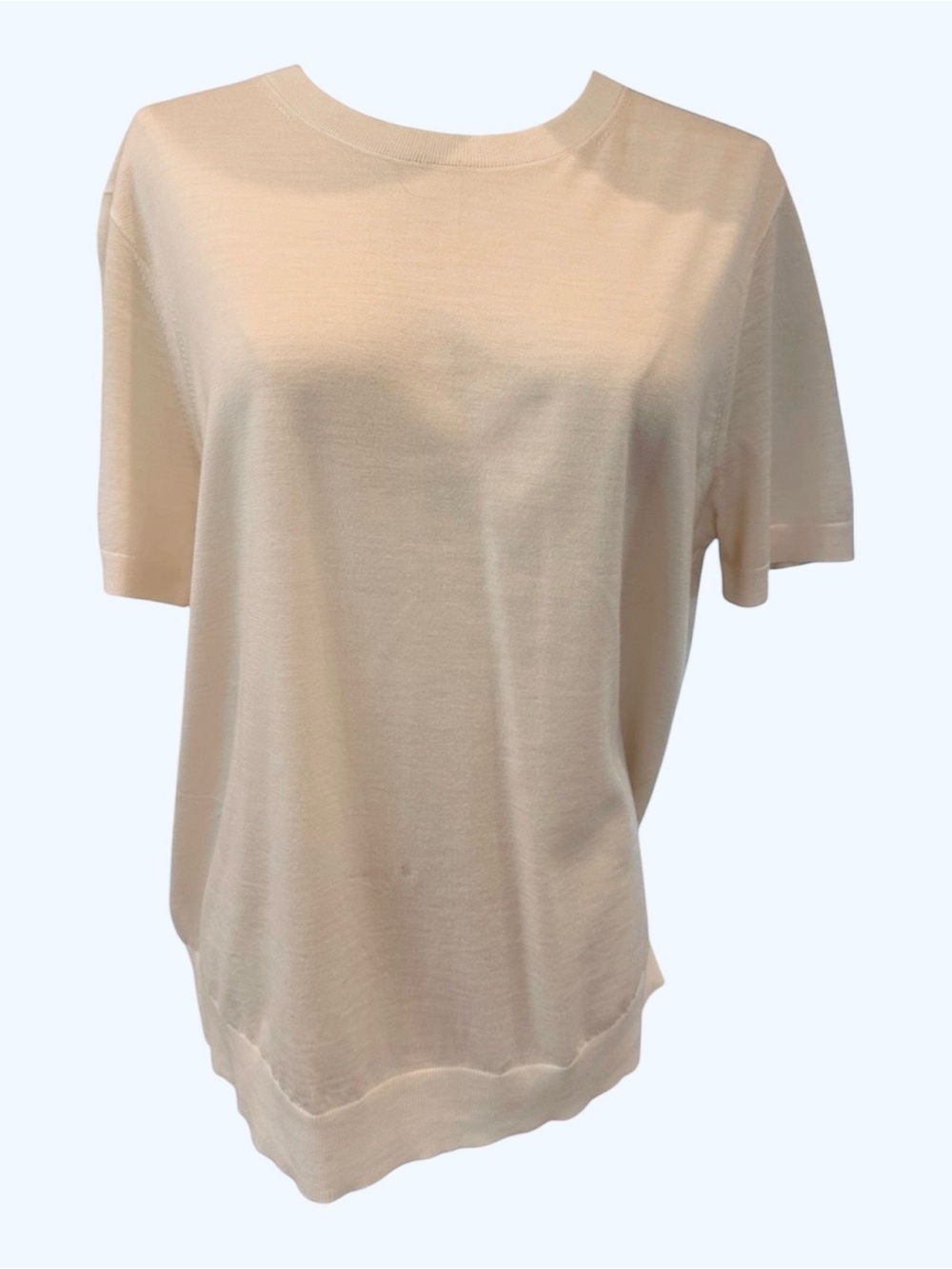 Theory Classic Thin Wool Sweater Tee XL - Picture 5 of 8